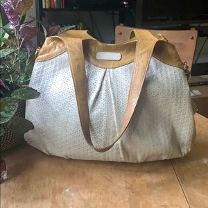 Pikolinos laser cut shoulder bag